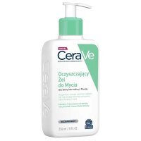 CERAVE OCZYSZCZAJĄCY ŻEL DO MYCIA CIAŁA I TWARZY Dla Skóry Normalnej i Tłustej 236ml
