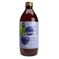 Czarna porzeczka, sok z owoców czarnej porzeczki z naturalną witaminą C, 500 ml