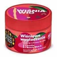 FARMONA TUTTI FRUTTI Wygładzający Peeling cukrowy do ciała Wiśnia i Wanilia + Hydro Beauty A