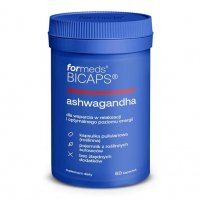 FORMEDS BICAPS ASHWAGANDHA  60 kaps. /Dostawa –5 zł przy zakupie tego produktu/