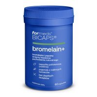 FORMEDS BICAPS Bromelain+ 60 kaps. /Dostawa –5 zł przy zakupie tego produktu/