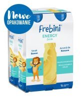 Frebini ENERGY Drink Smak Banan 4x200ml