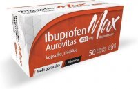 Ibuprofen Max Aurovitas 400mg 50 kaps