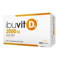 Ibuvit D3 2000 IU kaps.miękkie 150 sztuk