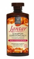 JANTAR szampon z wyciągiem z bursztynu i olejem arganowym do włosów wysokoporowatych 330 ml