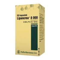 Lipancrea 8000 kapsułki 50 sztuk