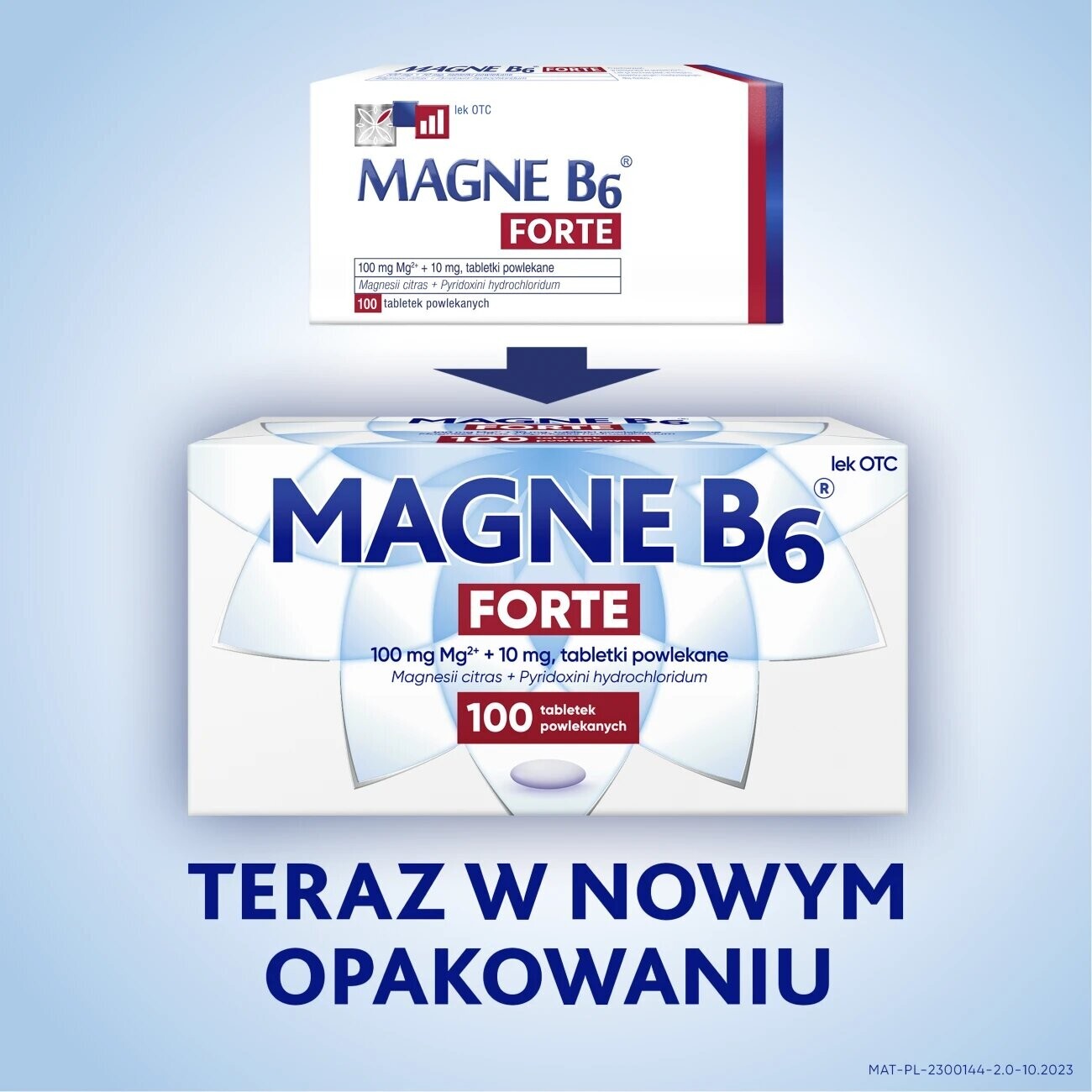 Magne-B6 Forte 100 tabletek