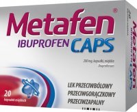 Metafen Ibuprofen Caps 20 kapsułek