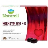NATURELL Koenzym Q-10+E 120 kapsułek