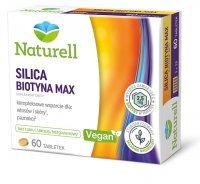 NATURELL Silica Biotyna Max 60 tabletek
