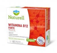 NATURELL Witamina B12 Forte 60 tabletek do ssania