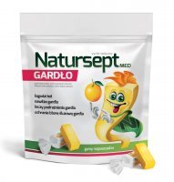 NATURSEPT Gardło Gumy rozpuszczalne 9 sztuk