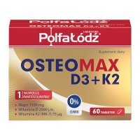 Osteomax D3 + K2, 60 tabletek