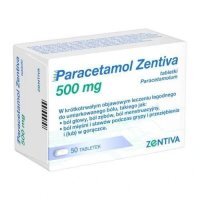 Paracetamol Zentiva 500 mg 50 tabl.