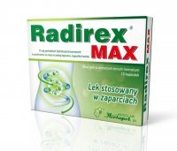 Radirex MAX kapsułki twarde 0,375 g 10 kapsułek