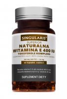 Singularis Naturalna Witamina E 60 kapsułek