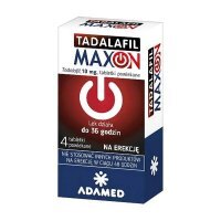 Tadalafil Maxon 10 mg 4 tabl.
