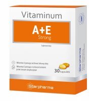 Vitaminum A + E Strong 30 kaps.