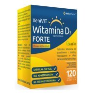 WITAMINA D3 FORTE XeniVIT 120 Kapsułek