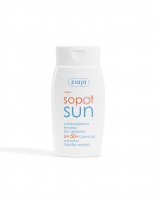 ZIAJA SOPOT SUN wodoodporna emulsja do opalania SPF 50+ UVA + UVB ochrona bardzo wysoka 125ml